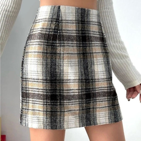 Plaid Pencil Skirts